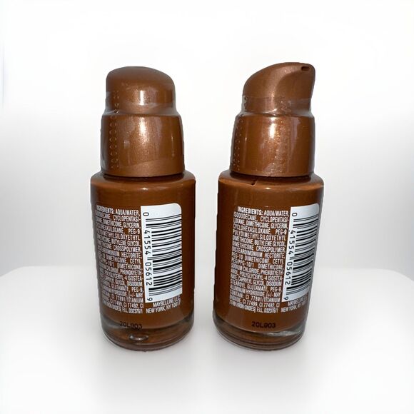 2 Maybelline Dream Liquid Mousse Foundation Cocoa Dark 3 Airbrush Finish NOS - Picture 4 of 4